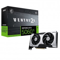 Відеокарта GF RTX 5060 Ti 8GB GDDR7 Ventus 2X OC Plus MSI (GeForce RTX 5060 Ti 8G VENTUS 2X OC PLUS)