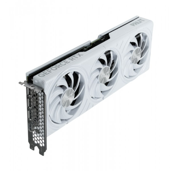 Відеокарта GF RTX 5070 12GB GDDR7 White OC Palit (NE75070U19K9-GB2050W)
