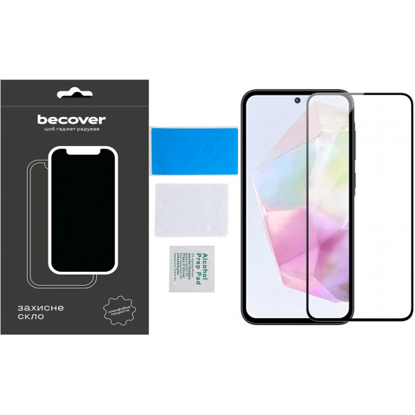 Захисне скло BeCover для Samsung Galaxy A35 5G SM-A356 Black (711071)
