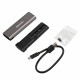 Зовнішня кишеня Maxxter M.2 NVMe PCIe, USB 3.1 Type-C Gen2, Metal, Black (EHDE-2280S-02)