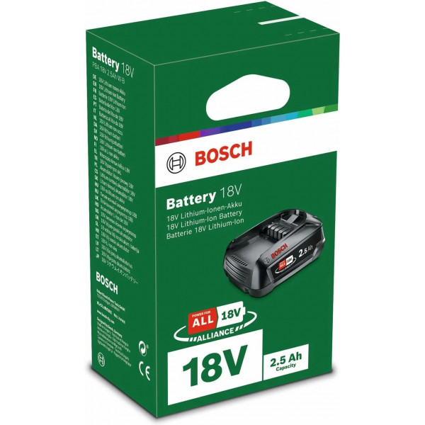 Акумулятор Bosch PBA 18В 2.5Агод (1.600.A00.5B0)
