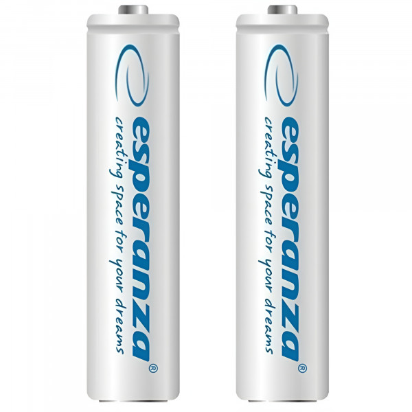 Акумулятор Esperanza Ni-MH AA/HR06 2000 mAh BL 2шт White