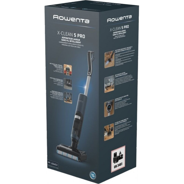 Акумуляторний миючий пилосос Rowenta X-Clean 5 Pro GZ5436E0