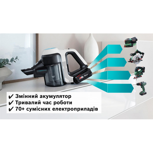 Акумуляторний пилосос Bosch BCS71HYG2