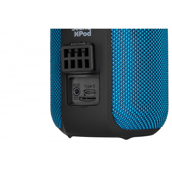 Акустична система 2E SoundXPod TWS MP3 Wireless Waterproof Blue (2E-BSSXPWBL)