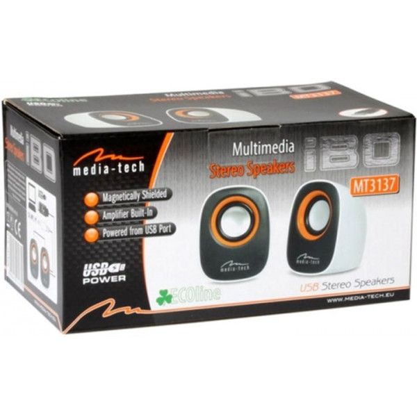 Акустична система Media-Tech IBO White (MT3137W)