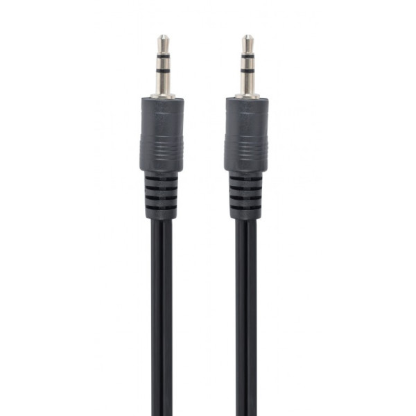 Аудіо-кабель Cablexpert 3.5 мм - 3.5 мм (M/M), 1.2 м, Black (CCA-404)