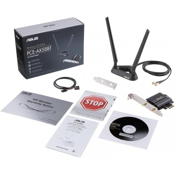 Бездротовий адаптер Asus PCE-AX58BT (90IG0610-MO0R00)