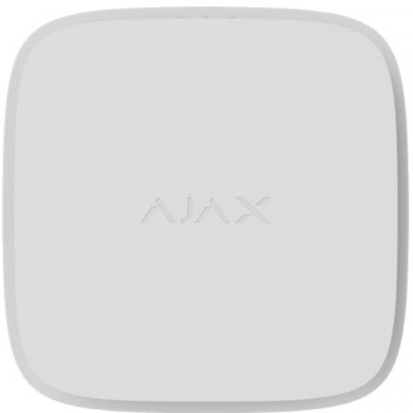 Бездротовий пожежний датчик Ajax FireProtect 2 RB (Heat/Smoke) (8EU) white з сенсорами диму та температури