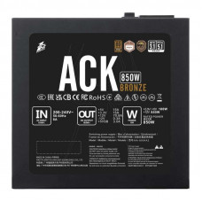 Блок живлення 1stPlayer HA-850AA2 850W (ACK-BRZ-850-BK-EU)