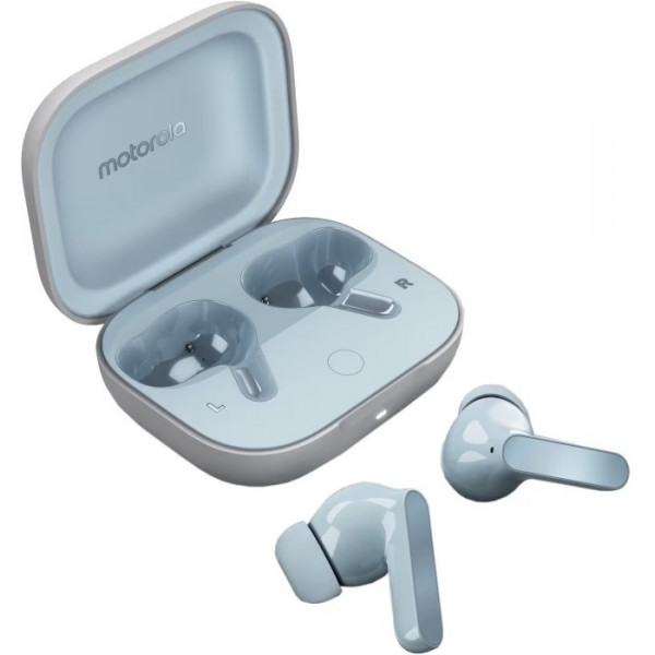 Bluetooth-гарнітура Motorola TWS Moto Buds 2024 Glacier Blue (PG38C05749)
