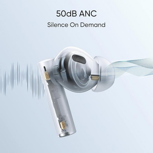 Bluetooth-гарнітура Realme Buds Air 6 Pro Silver Blue