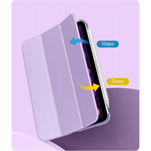 Чохол-книжка BeCover Tri Fold Hard для Apple iPad Mini 7 2024 8.3" Purple (712455)