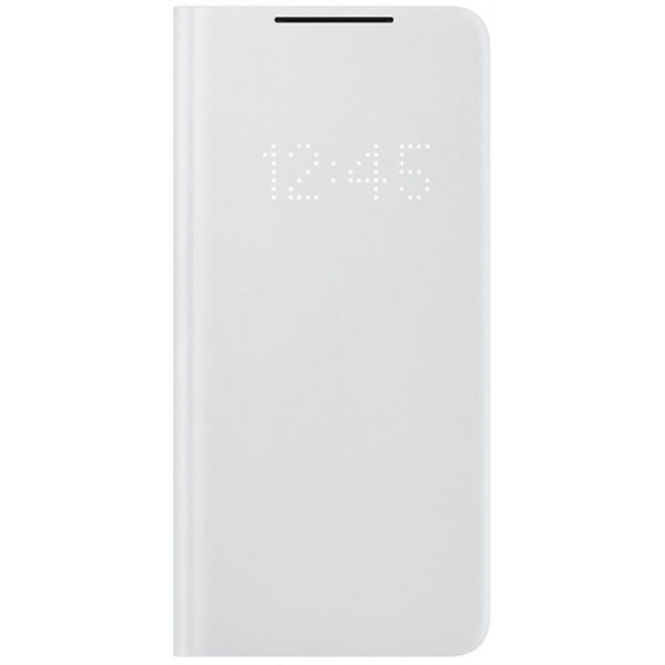 Чохол-книжка Samsung Smart LED View Cover для Samsung Galaxy S21+ SM-G996 Light Gray (EF-NG996PJEGRU)