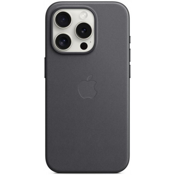 Чохол-накладка Apple FineWoven Case with MagSafe для Apple iPhone 15 Pro Black (MT4H3)
