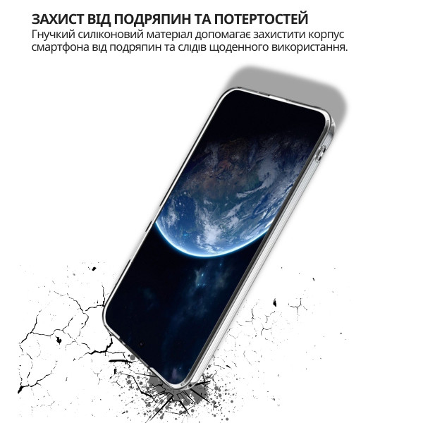 Чохол-накладка BeCover для Honor 400 Transparancy (714945)