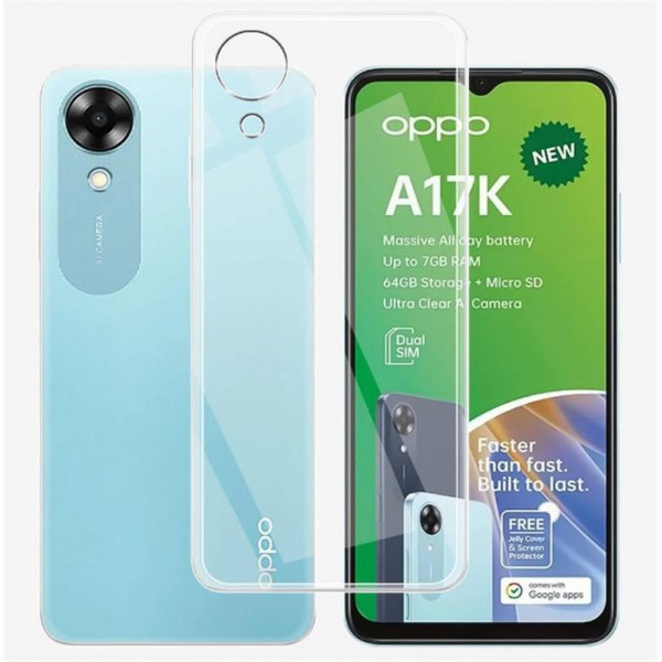 Чохол-накладка BeCover для Oppo A17k 4G Transparancy (709301)