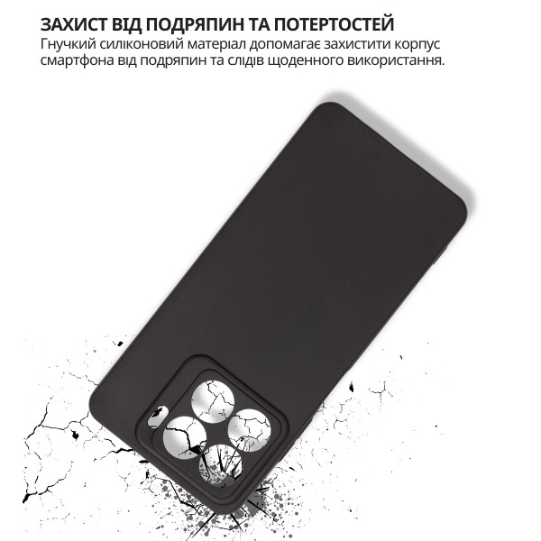 Чохол-накладка BeCover для ZTE Blade A56 Black (714935)