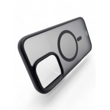 Чохол-накладка BeCover Metal Buttons Case MagSafe для Apple iPhone 16 Pro Max Black (712099)