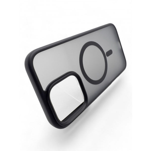 Чохол-накладка BeCover Metal Buttons Case MagSafe для Apple iPhone 16 Pro Max Black (712099)