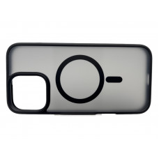 Чохол-накладка BeCover Metal Buttons Case MagSafe для Apple iPhone 16 Pro Max Black (712099)