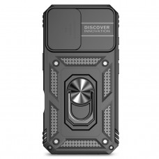 Чохол-накладка BeCover Military для Apple iPhone 16 Plus Black (712154)