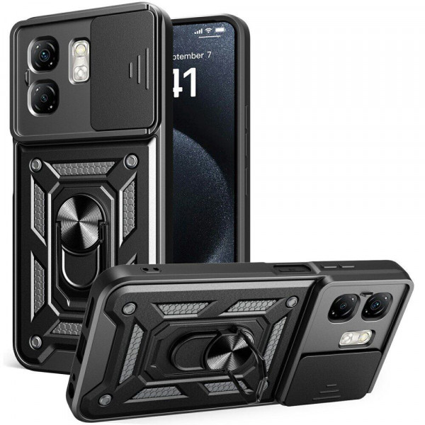 Чохол-накладка BeCover Military для Infinix Smart 9 (X6532) Black (713049)