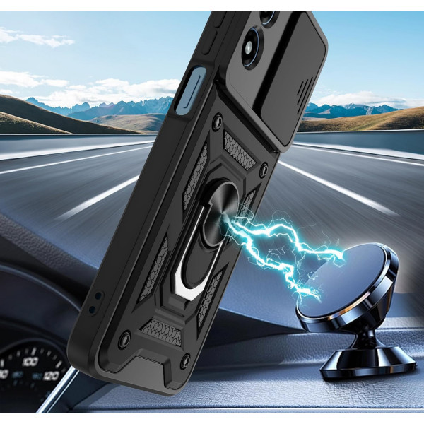Чохол-накладка BeCover Military для Motorola Moto G04/G04s Black (713062)