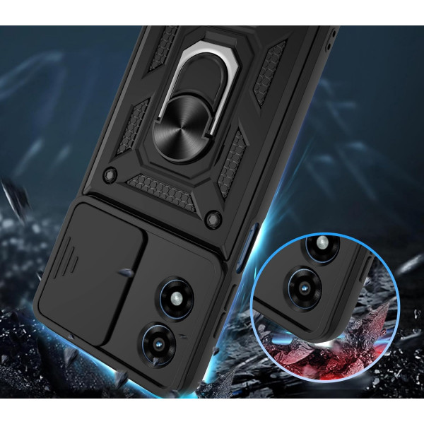 Чохол-накладка BeCover Military для Motorola Moto G04/G04s Black (713062)