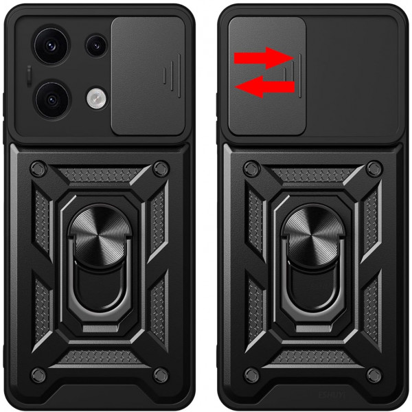 Чохол-накладка BeCover Military для Xiaomi Redmi Note 13 5G Black (711030)
