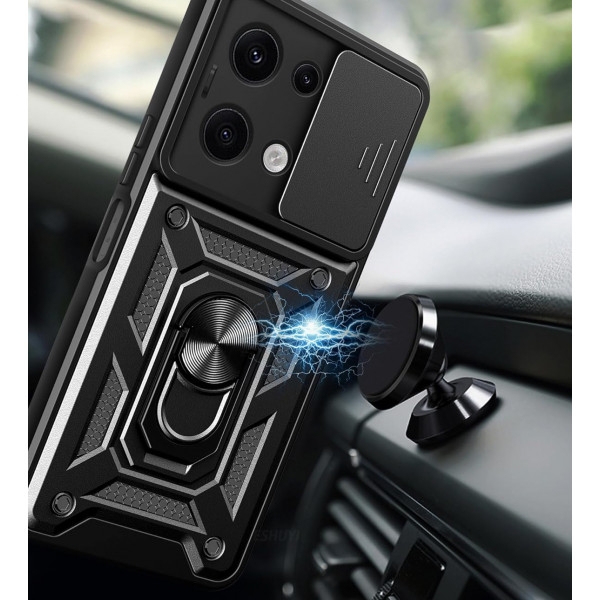 Чохол-накладка BeCover Military для Xiaomi Redmi Note 13 5G Black (711030)