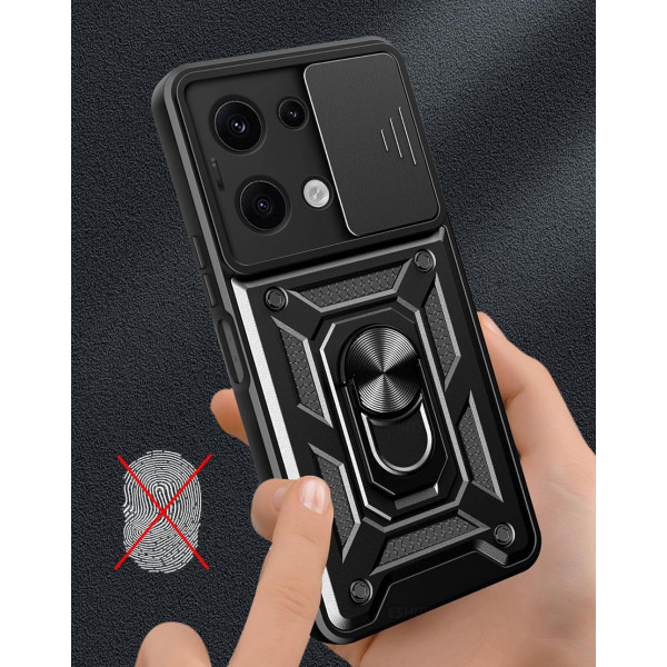 Чохол-накладка BeCover Military для Xiaomi Redmi Note 13 5G Black (711030)