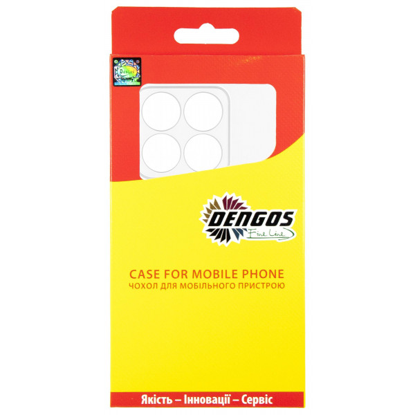 Чохол-накладка Dengos TPU для Motorola Moto Edge 60 Fusion Clear (DG-TPU-TRP-54)