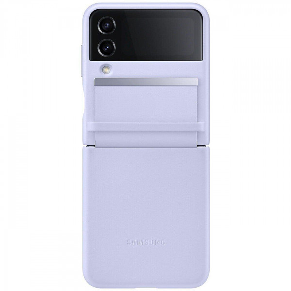 Чохол-накладка Samsung Flap Leather Cover для Samsung Galaxy Flip 4 SM-F721 Serenity Purple (EF-VF721LLEGUA)