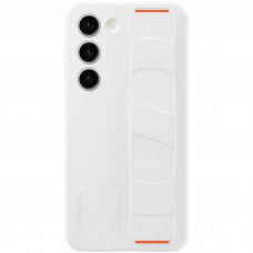 Чохол-накладка Samsung Silicone Grip Case для Samsung Galaxy S23 SM-S911 White (EF-GS911TWEGRU)