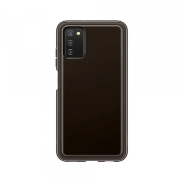 Чохол-накладка Samsung Soft Clear Cover для Samsung Galaxy A03s SM-A037 Black (EF-QA037TBEGRU)