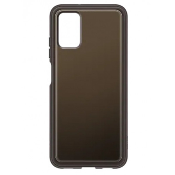 Чохол-накладка Samsung Soft Clear Cover для Samsung Galaxy A03s SM-A037 Black (EF-QA037TBEGRU)