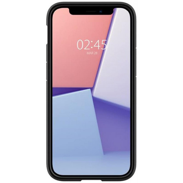 Чохол-накладка Spigen Crystal Hybrid для Apple iPhone 12 Mini Matte Black (ACS01543)