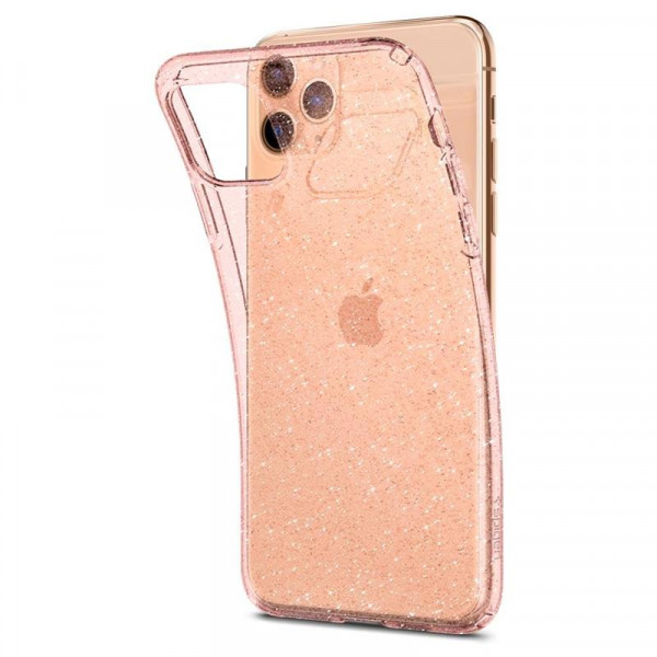 Чохол-накладка Spigen Liquid Crystal Glitter для Apple iPhone 11 Pro Rose Quartz (077CS27230)