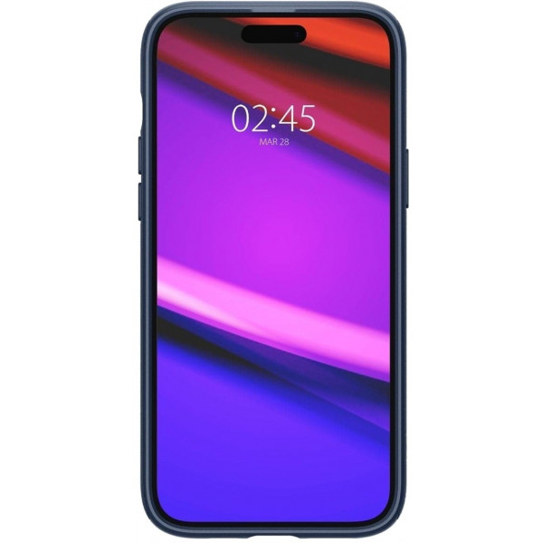 Чохол-накладка Spigen Mag Armor MagFit для Apple iPhone 15 Plus Navy Blue (ACS06672)