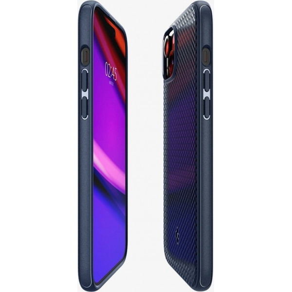 Чохол-накладка Spigen Mag Armor MagFit для Apple iPhone 15 Plus Navy Blue (ACS06672)