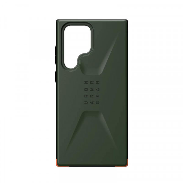 Чохол-накладка Urban Armor Gear Civilian для Samsung Galaxy S22 Ultra SM-S908 Olive (21344D117272)