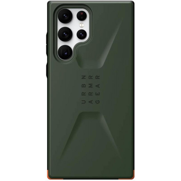 Чохол-накладка Urban Armor Gear Civilian для Samsung Galaxy S22 Ultra SM-S908 Olive (21344D117272)