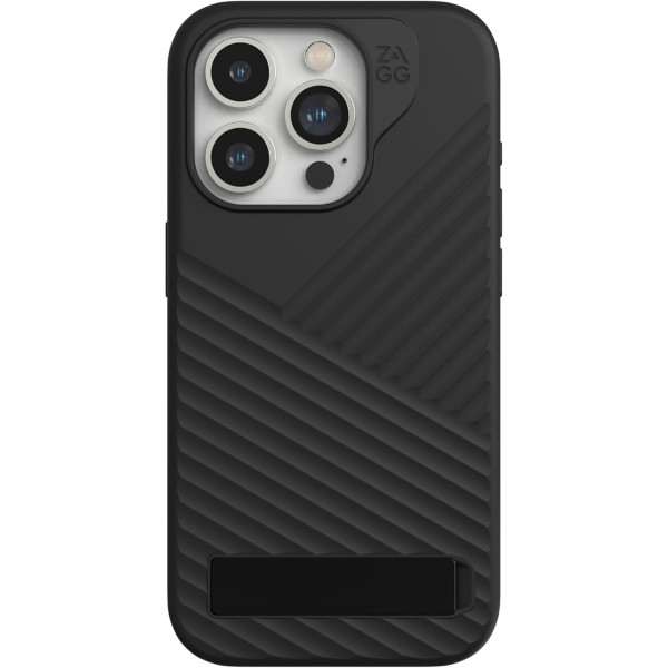 Чохол-накладка Zagg Gear4 Denali Snap with MagSafe w/ Kickstand для Apple iPhone 15 Pro Black (702312348 / 702312718)