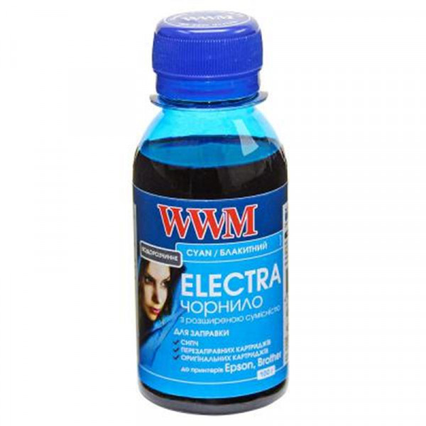 Чорнило WWM Epson Universal Electra Cyan (EU/C-2) 100г