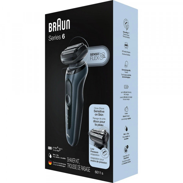 Електробритва Braun Series 6 61-N1000s Black/Black