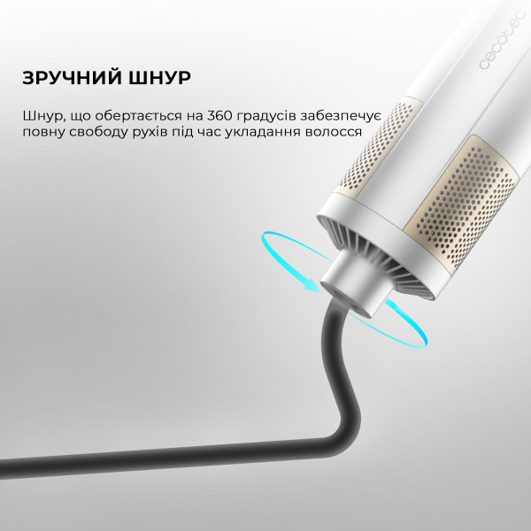 Фен-щітка Cecotec CeramicCare 6in1 Gyro (CCTC-01000)