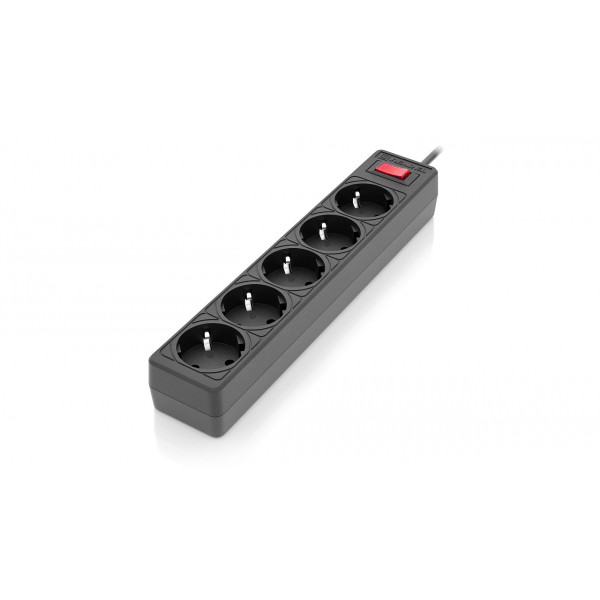 Фільтр живлення REAL-EL RS-Protect 505 5 м Black (EL122300046)