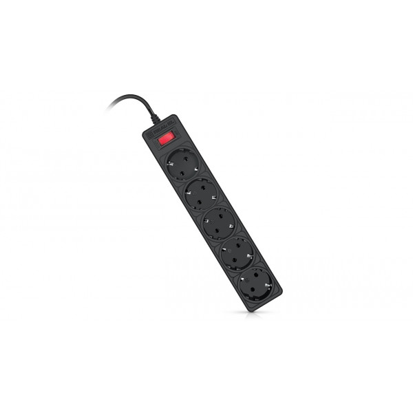 Фільтр живлення REAL-EL RS-Protect 505 5 м Black (EL122300046)