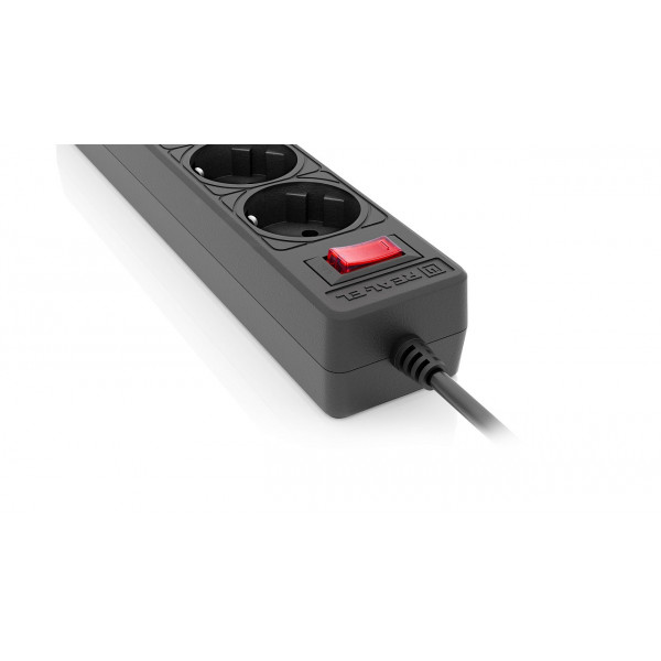 Фільтр живлення REAL-EL RS-Protect 505 5 м Black (EL122300046)
